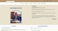 Desktop Screenshot of jbnoe.fr
